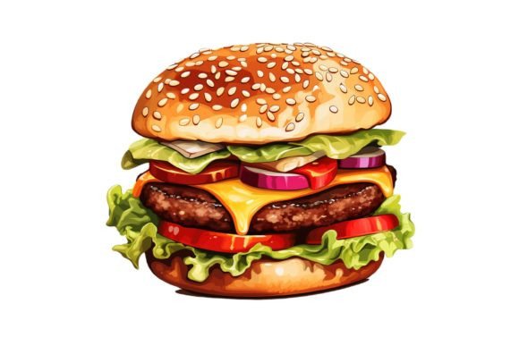 Burger PNG: Elevate Your Visual Design Projects