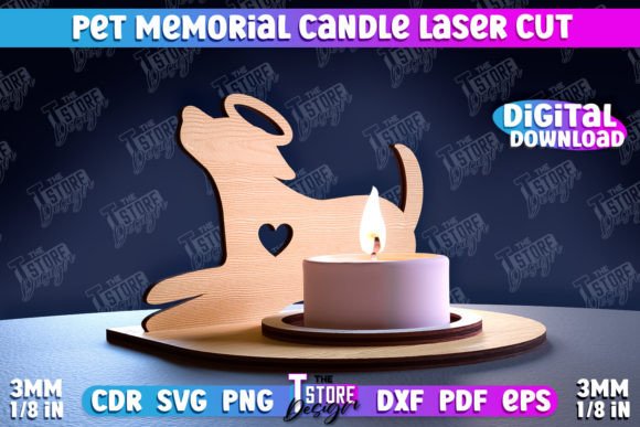 Creating Lasting Tributes with a Pet Memorial Candle Holder Laser Cut Design