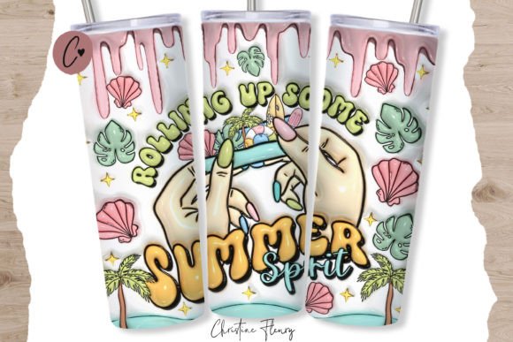 Elevating Sublimation Projects with Inflated Rolling Up Some Summer Spirit