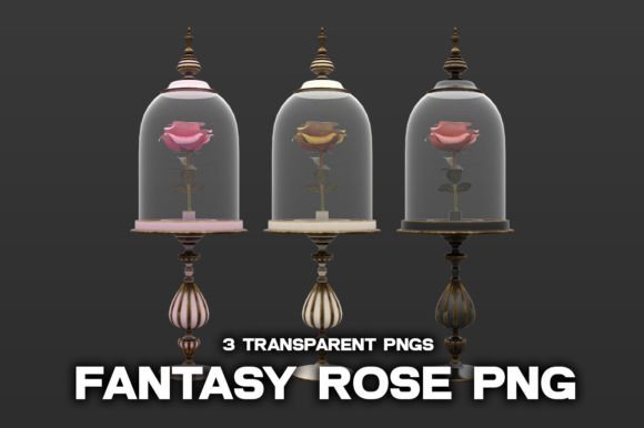 Enchanting Rose Overlays for Design