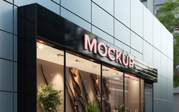 Front View of Business Mockup Sign Design: A Practical Guide to Professional Presentation