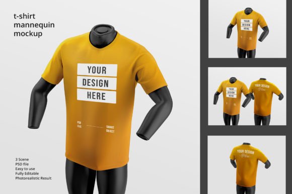 Mannequin T-Shirt Mockup Guide