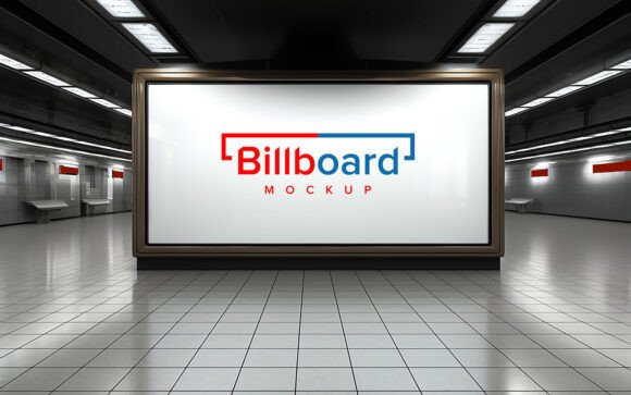 Mastering Visual Impact: A Guide to Using Mock Up Blank Billboards with Copy Space