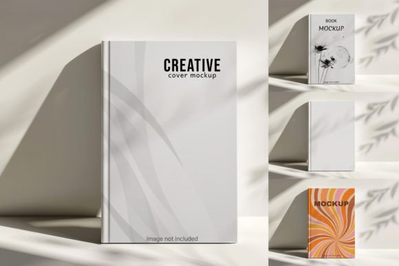 Mastering Visual Presentation with a Book Cover Mockup and Notebook PSD