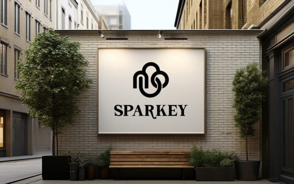 Outdoor Board Wall Logo Mockup Guide