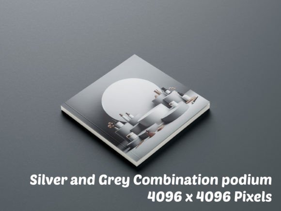 Strategic Visual Positioning: Leveraging the Silver and Grey Combination Podium 15 for High-Impact Branding